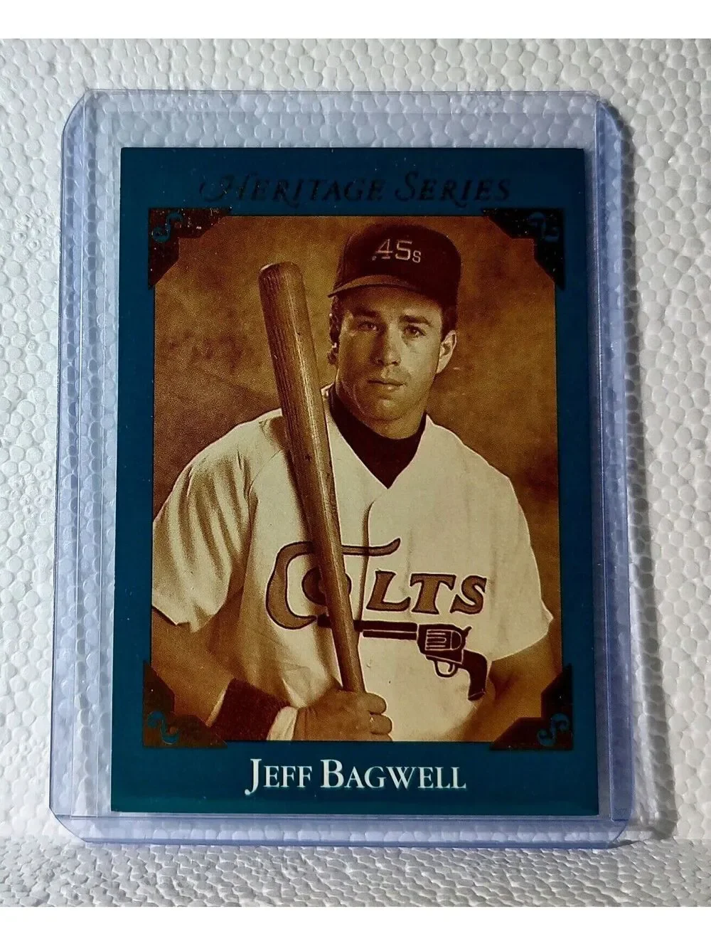 Jeff Bagwell 1992 Leaf MLB #BC-12 Heritage Series Baseball Card Houston Astros